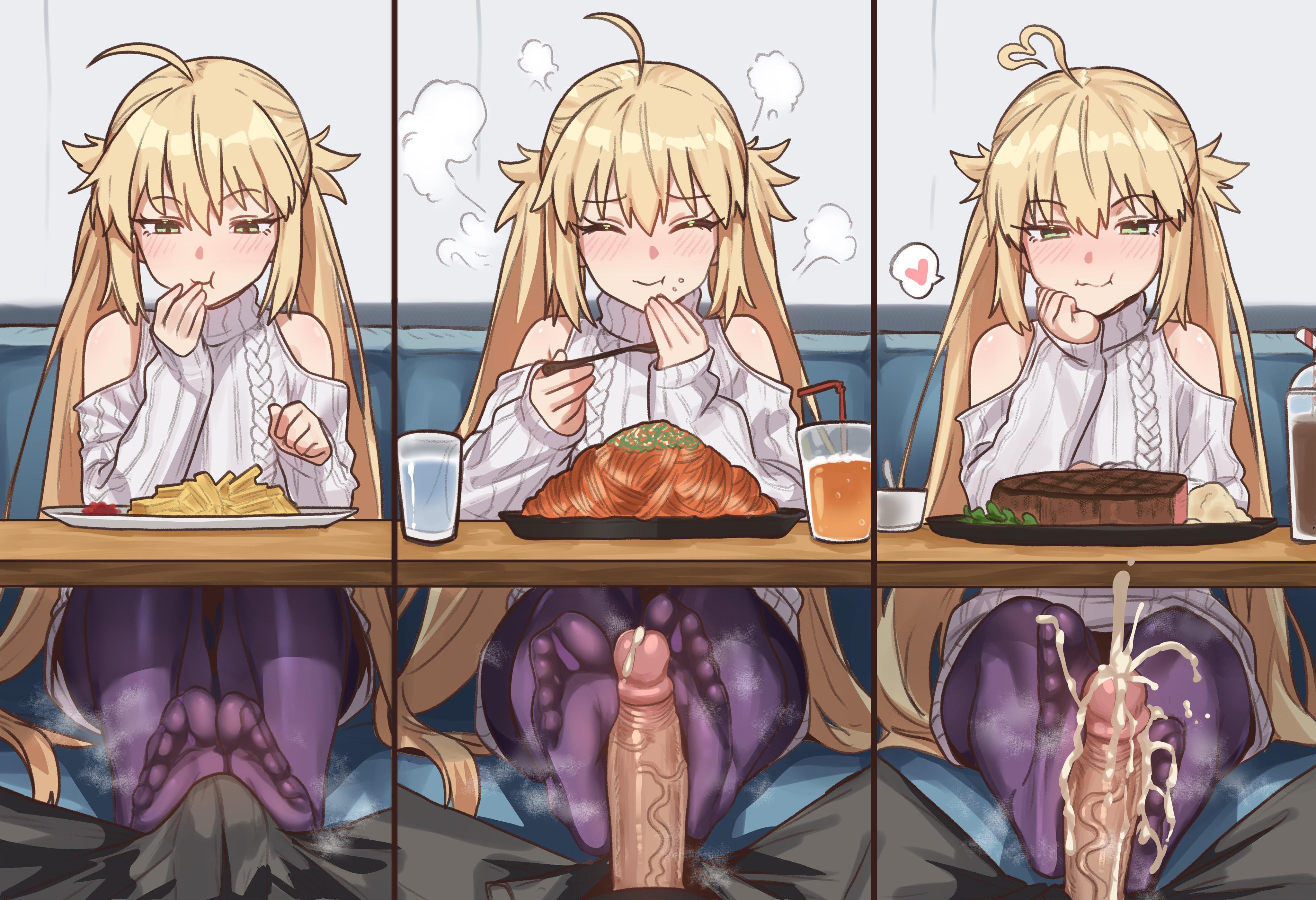 Feet Job (Ebora) [Fate Grand Order]